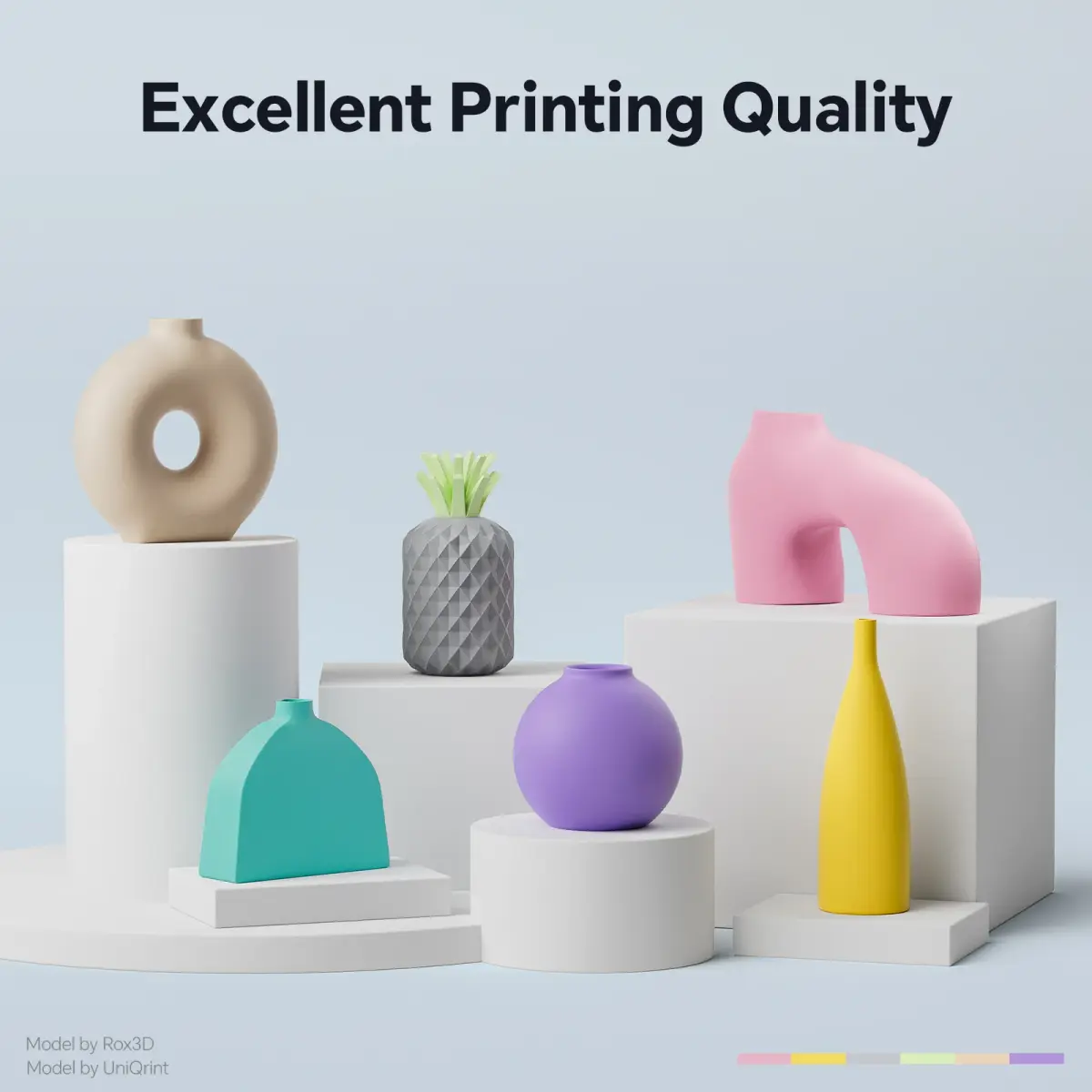 Filamento DEEPLEE PLA MATTE PETG 1.75mm 4KG, Filamento para Impressora 3D em Grande Quantidade, Precisão Dimensional +/- 0.02mm, Liquidação