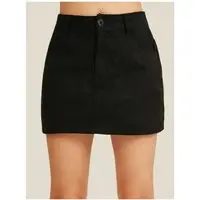 Infantil - Short-Saia Jeans Curta Poah Noah 10 Preto