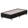 Base Box para Colchão de Solteiro Probel Village 38x88x188 cm - Preto - 1