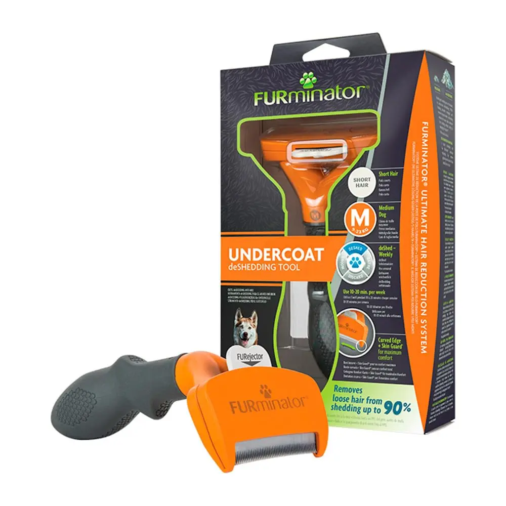 FURMINATOR ID CAES PELO CURTO MD - 1