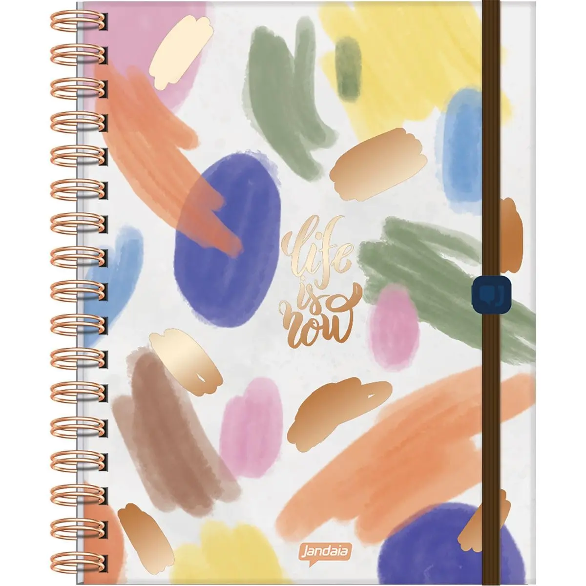 Jandaia - Caderno Neo com Pauta Inteligente Univ CD 80Fls Reposicionáveis - La Creme - 1 Unidade