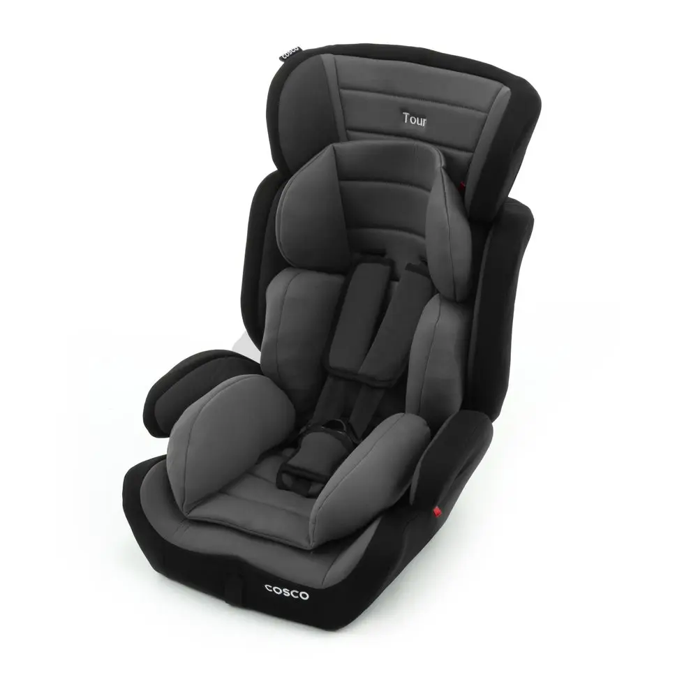 Cosco Kids, Cadeirinha Tour, 9 a 36 Kg, Cinza e Preto
