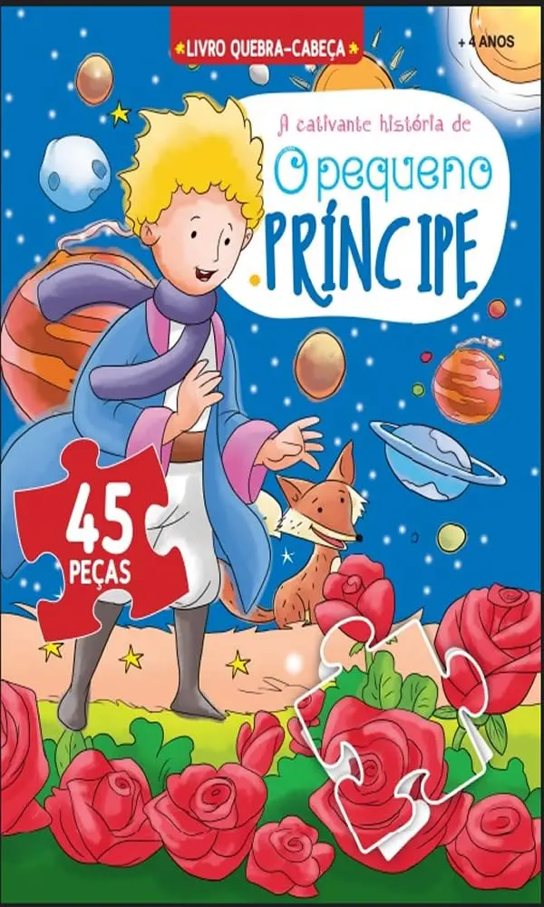O Pequeno Príncipe Livro Quebra-Cabeça - 1