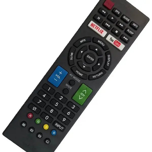 Controle Para Smart Tv Sharp Com Botão Netflix Compatível