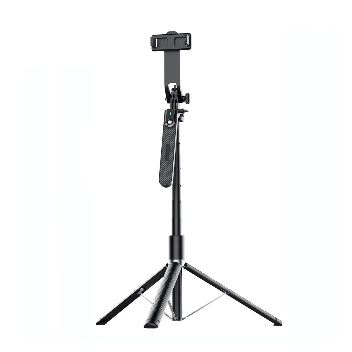 Tripé Selfie Stick 2 em 1 com Controle Bluetooth Recarregável,Bastão Extensível 1,76m,Rotação 360°,Suporte para Celular para Fotos,Vídeos,TikTok,Lives e Viagens
