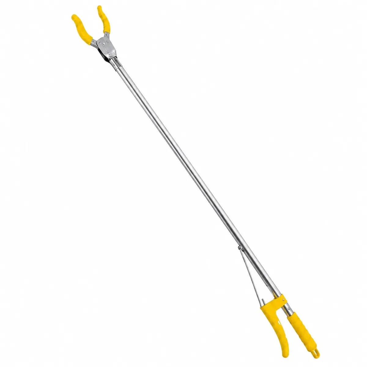 Braço Pegador de Objetos Dobrável com Ponta Magnética, Extensor Catador de Lixo com Alcance Longo, Leve e Resistente, para Idosos, Deficientes e Pessoas com Mobilidade Reduzida