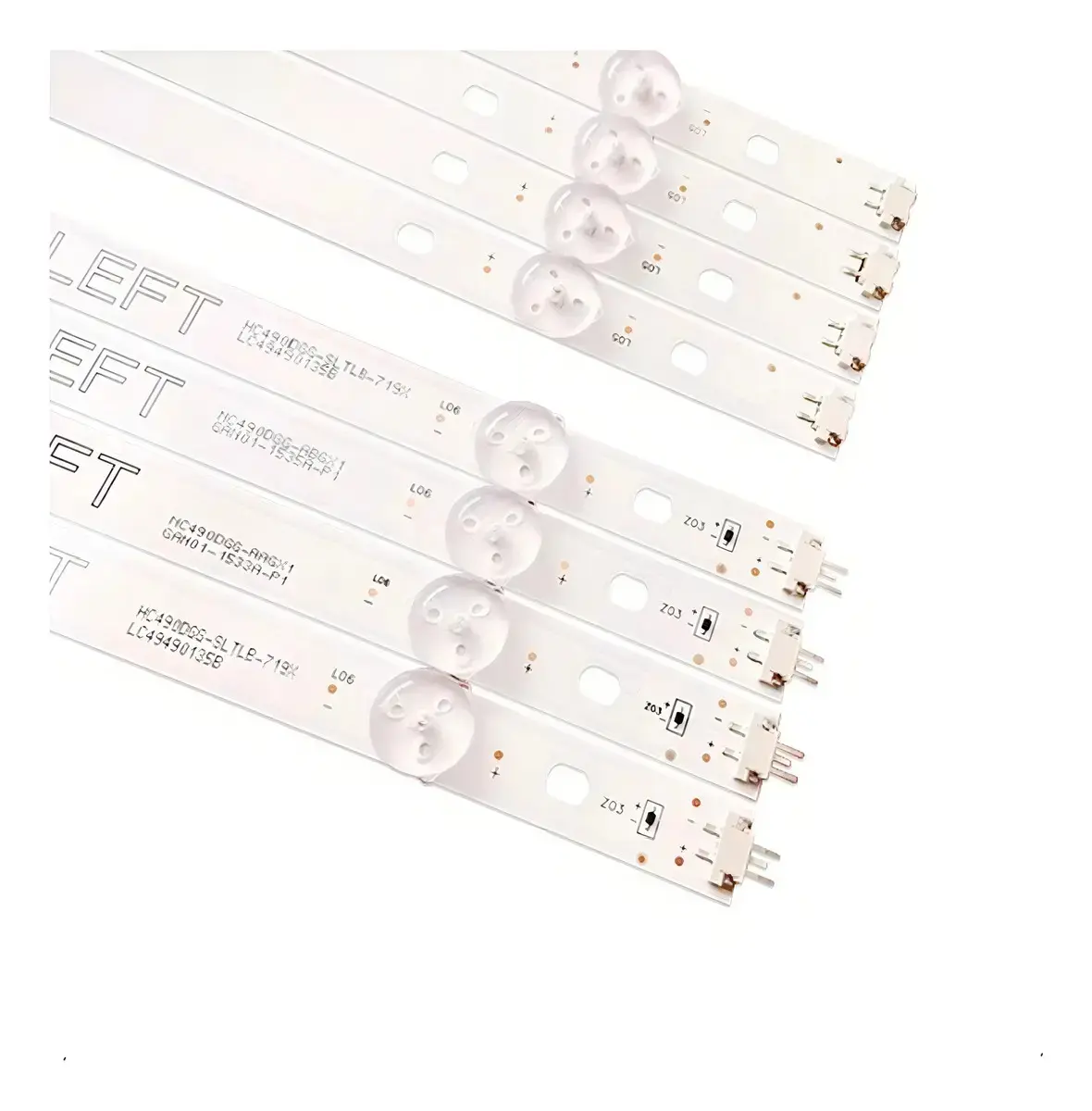 Kit Barra Led Tv LG 49lj5550 Compatível 8 Barras De Leds King Note - 1