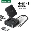 【Com Taxa】 Hub USB-C 4 em 1 Dobravel com HDMI 4K 60Hz e PD 100W - 1
