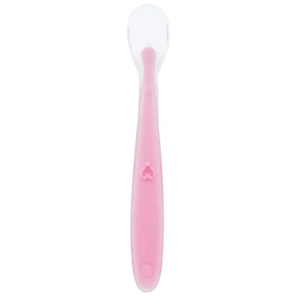 BUBA Colher Silicone Baby Rosa