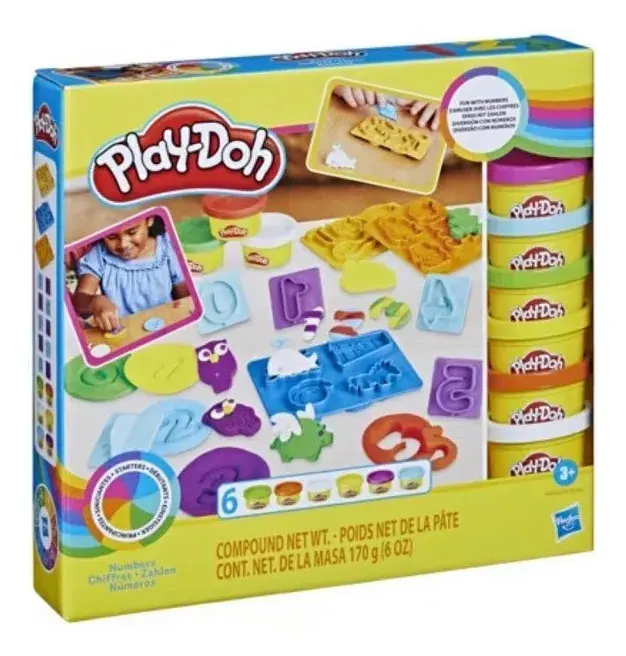 Massinha Play Doh Números - Hasbro E8533