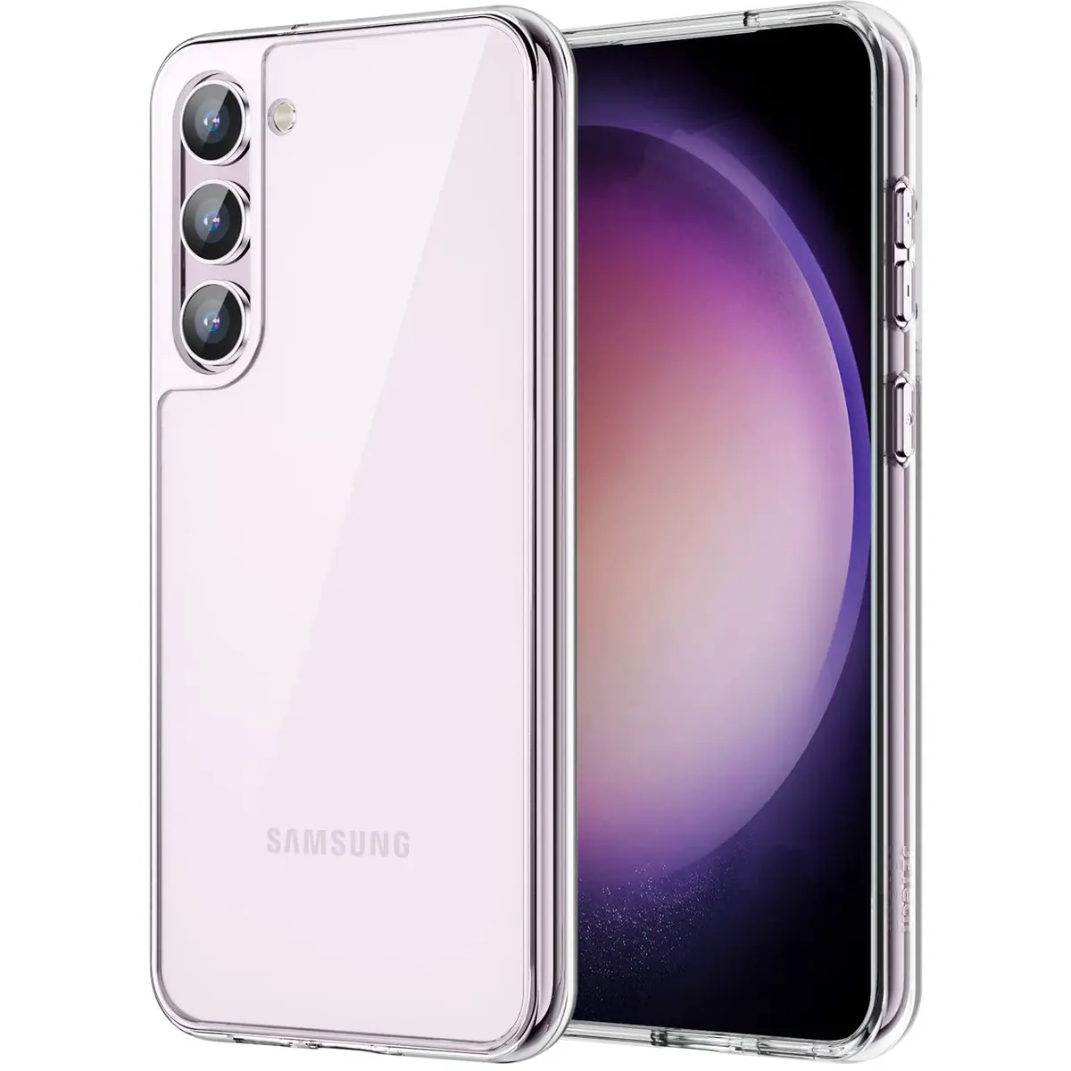 JETech Capa para Samsung Galaxy S23 Plus, Anti-Amarelamento, Claro | Proteção À Prova de Choque, Parte Traseira Rígida Resistente a Riscos, Bumper de TPU Transparente Durável