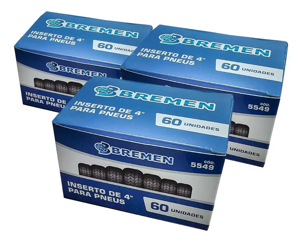 Refil Remendo Macarrão P/ Pneus Sem Camara Kit 5549 Bremen - 1