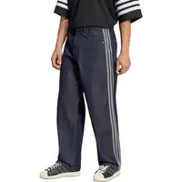 Calça Jeans Cintura Média de Modelagem Reta Firebird Adicolor adidas Originals Azul - 1