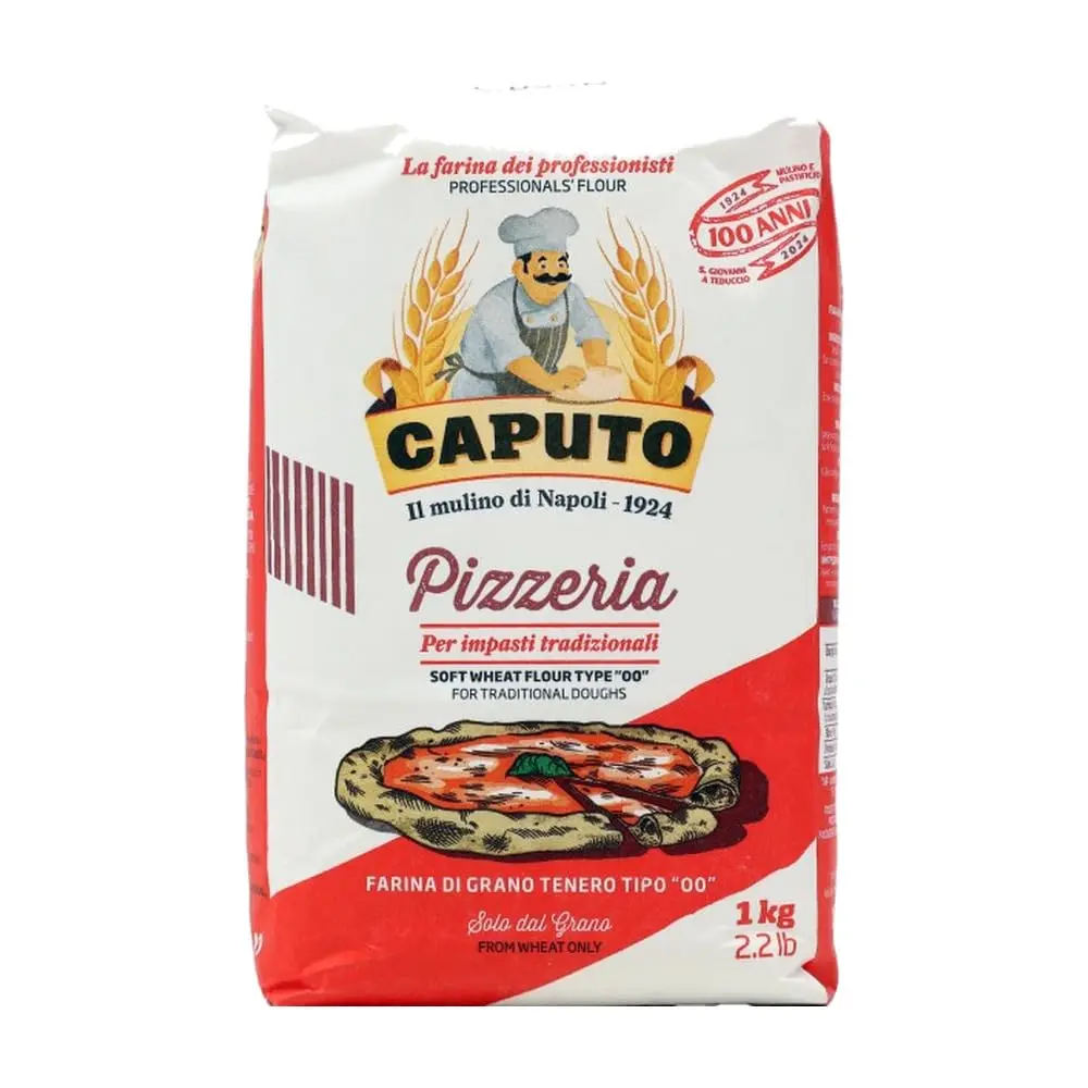 Farinha 00 Pizzeria (W260-270 12,5% de proteína) 1kg Caputo