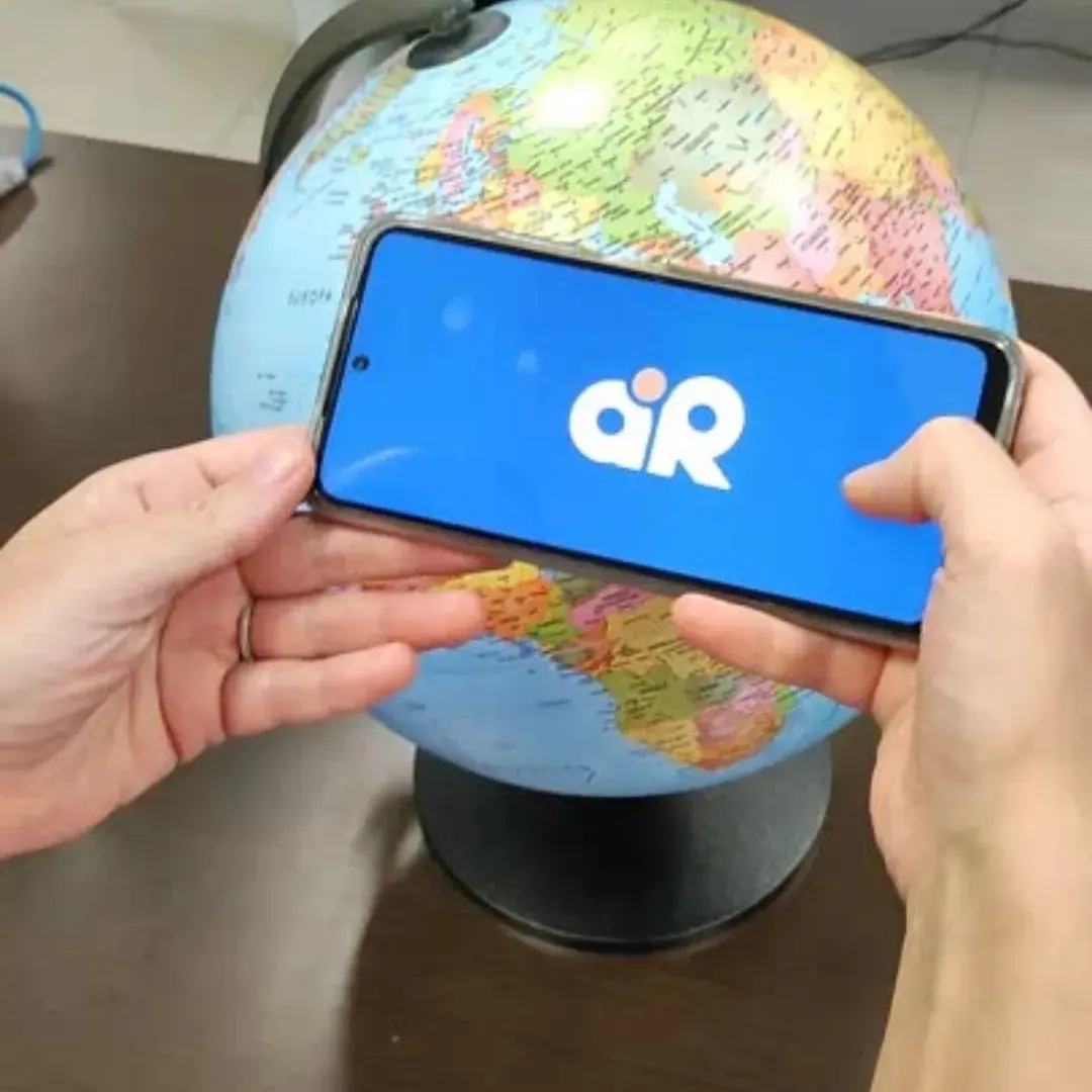 Globo Terrestre Atlante Político 30 Cm - Com App Interativo thumbnail 3