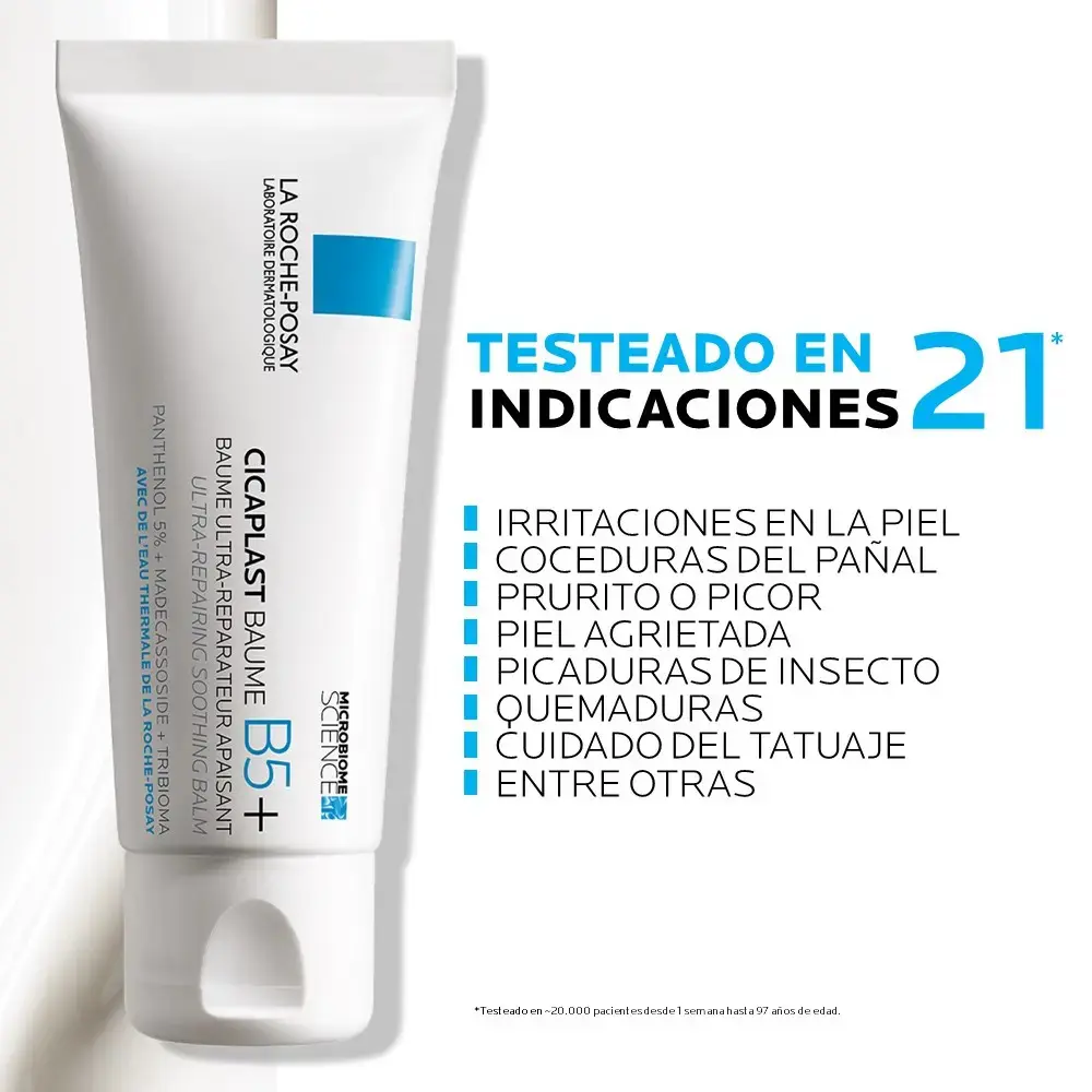 La Roche-posay Cicaplast Baume B5+ Tempo de aplicação Dia/Noite Tipo de pele Todos os tipos de pele thumbnail 8