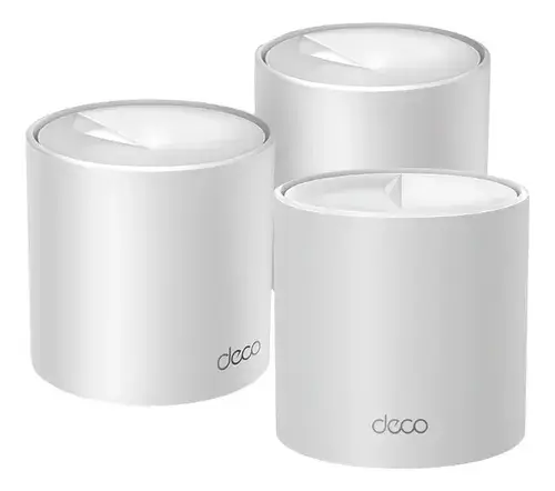 TP-Link Deco X10 (3-Pack) Roteador Mesh Wi-Fi 6 AX1500 Cobre até 520m² - 1