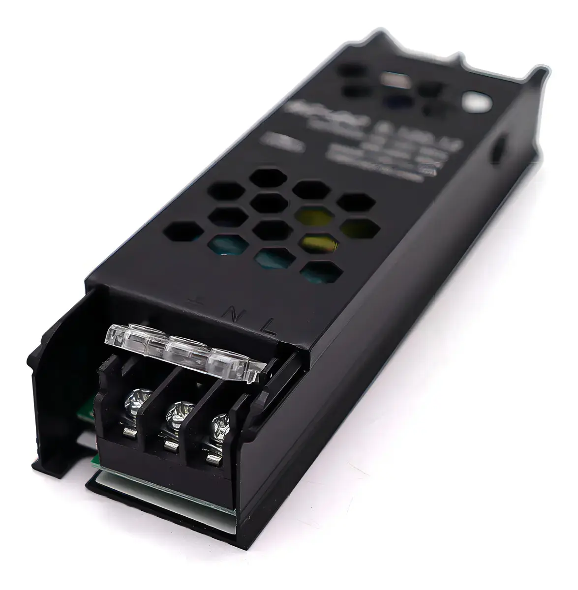 Kit 3 Fonte Chaveada Slim 12v 10a 120w P/ Cftv Fita Led Som Preta LUZTUDO thumbnail 3