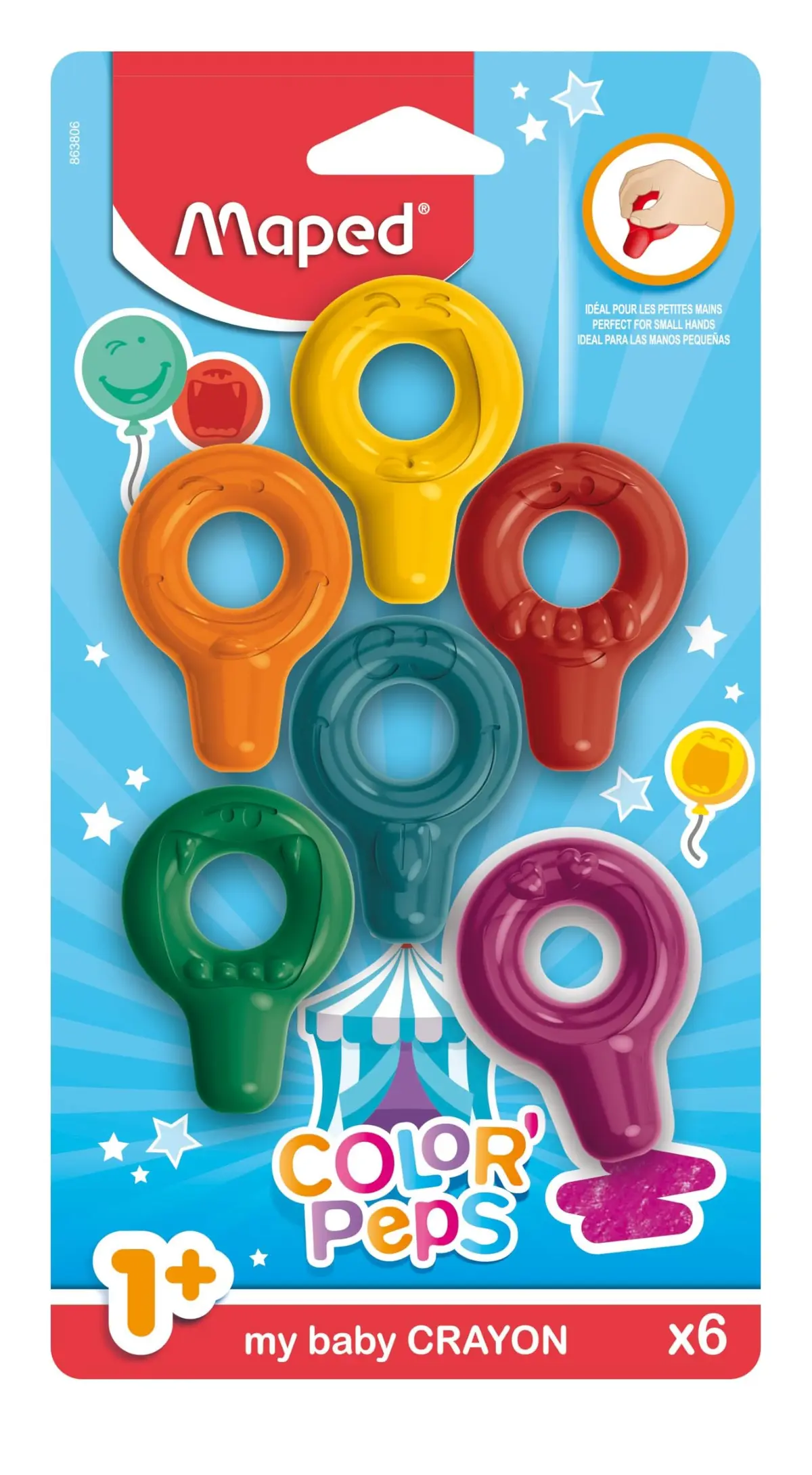 GIZ COLORPEPS BABY 6 CORES