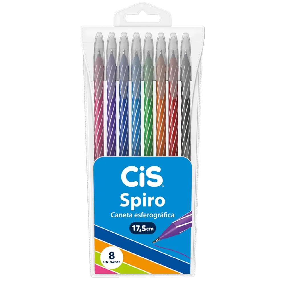 CANETA CIS SPIRO 0.7 C/08UN 761140 - 1