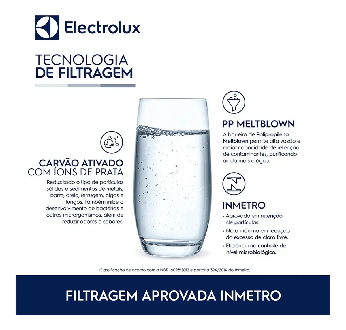 Electrolux Filtro de Água Refil Acqua Pure para Purificador PE11, Refil Duração 6 Meses ou 3000L thumbnail 4