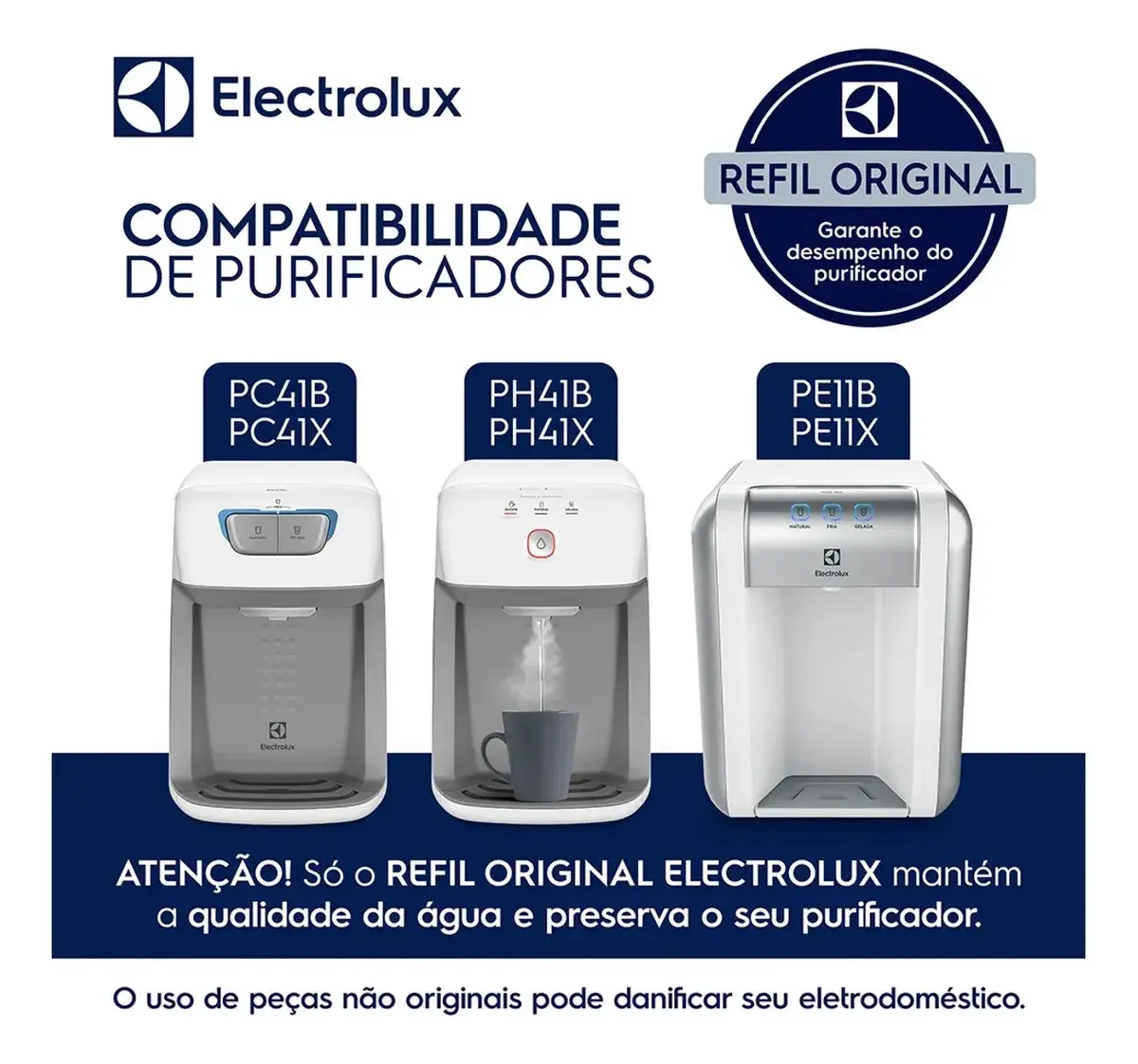 Electrolux Filtro de Água Refil Acqua Pure para Purificador PE11, Refil Duração 6 Meses ou 3000L thumbnail 5