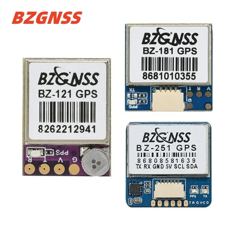 BZGNSS BZ 121 BZ 181 BZ 251 Módulo de posicionamento GPS de protocolo duplo adequado FPV fora de controle de resgate drones de cruzamento de asa fixa