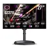 Monitor Gamer Cooler Master Tempest 27" QHD, 240Hz, 0.03ms, OLED, DP e HDMI, FreeSync Premium, Som integrado, Preto - CMI-GZ2711-BR - 1