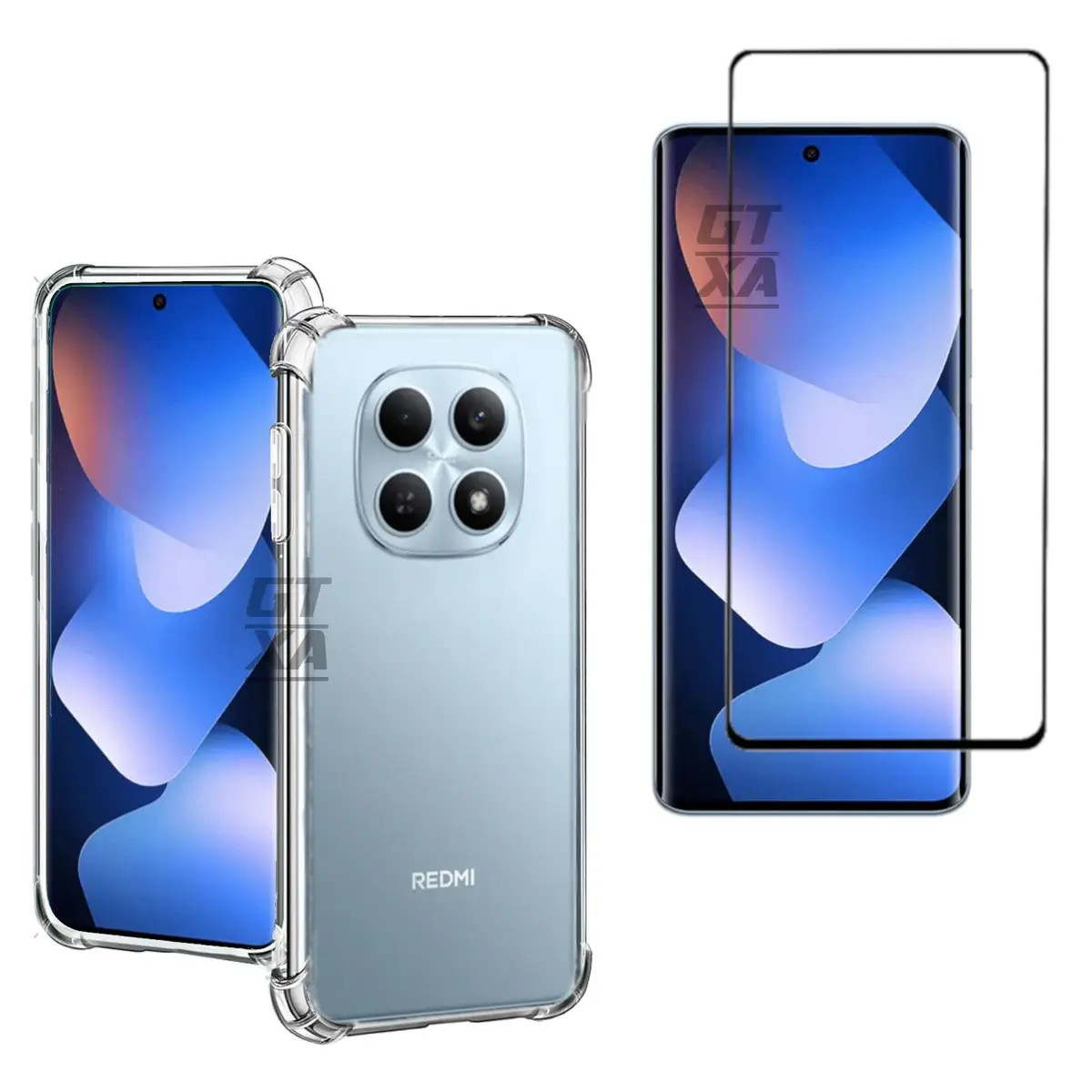 Kit Capa Anti Impacto + Película de Cerâmica para Xiaomi Redmi Note 15 4G - 1