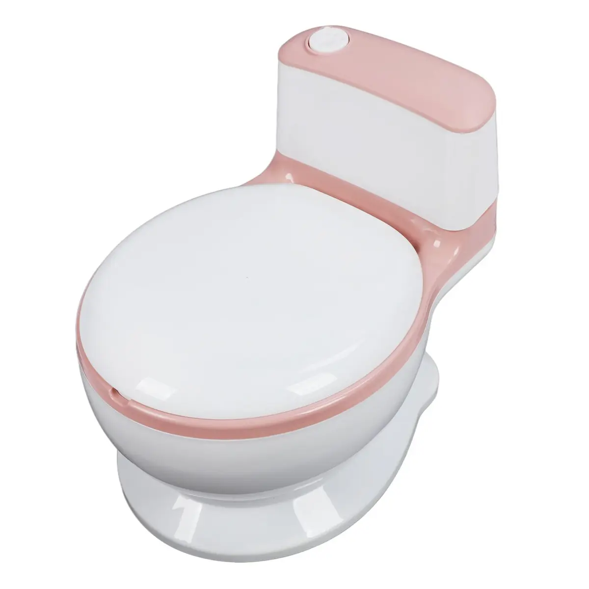 Vaso Sanitário Infantil, Assento de Treinamento Penico Infantil, Leve Ergonômico Ajustável Antiderrapante para Casa (Rosa)