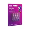 [+por- R$ 17,84] Pilha Recarregável AAA 1000mAh c/ 4 Unidades - 1