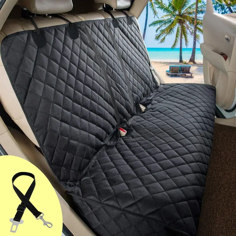 Impermeável Car Seat Cover para Pet, Dog Carrier Colchão, Protector Mat, Middle Seat, Braço para Cães, Viagem