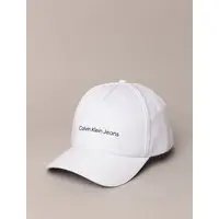 Boné Masculino de Sarja Aba Curva Estampa Logo em Silk Calvin Klein Jeans - Branco Boné Masculino de Sarja Aba Curva Estampa Logo em Silk Calvin Klein Jeans Branco u