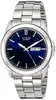 Relógio Masculino Quartz Prata com Mostrador Azul - 1