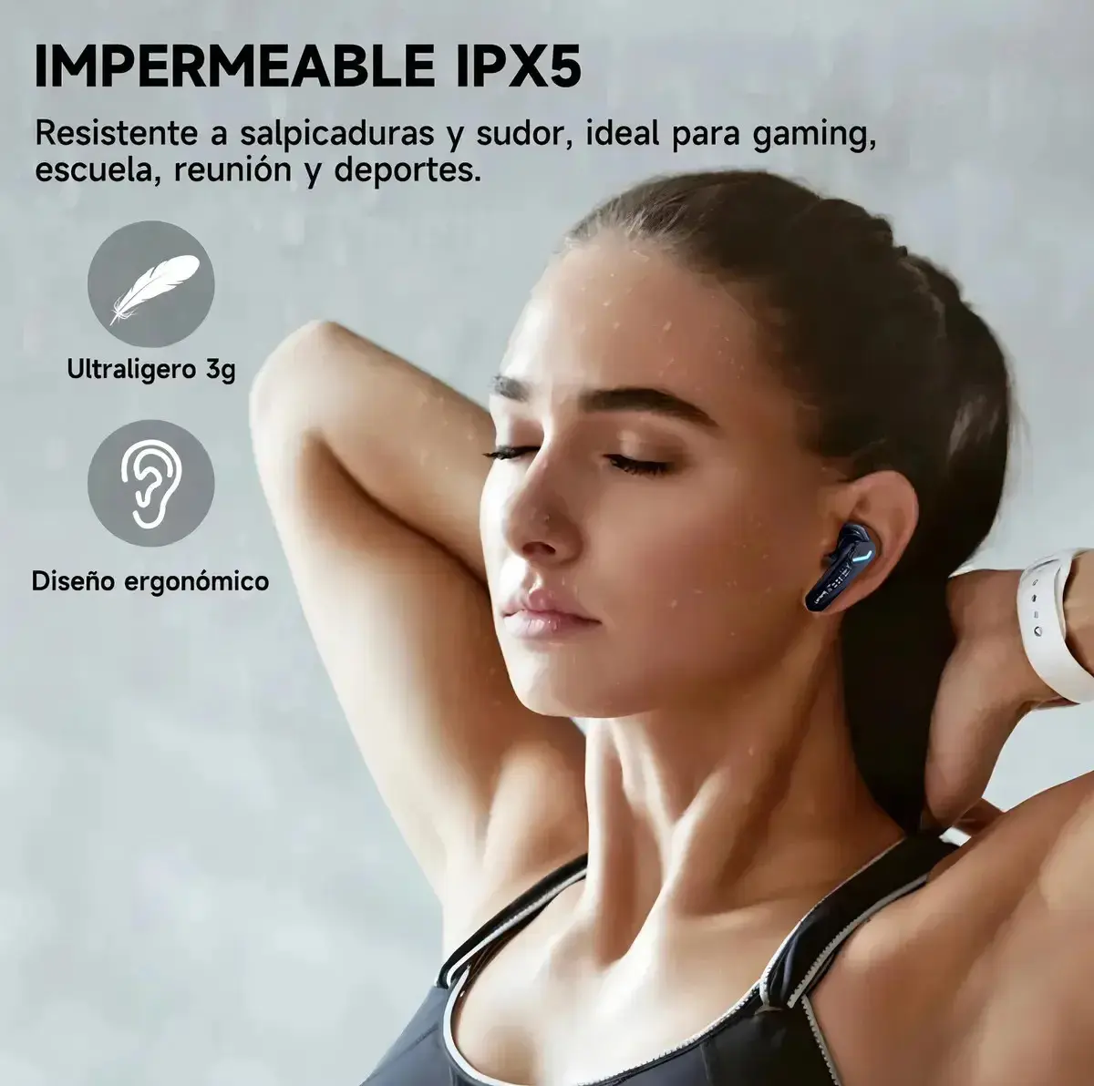Fone Bluetooth Lenovo GM2 Pro Original TWS Sem Fio Bluetooth 5.3 thumbnail 5