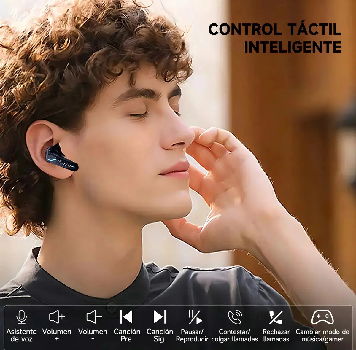 Fone Bluetooth Lenovo GM2 Pro Original TWS Sem Fio Bluetooth 5.3 thumbnail 6