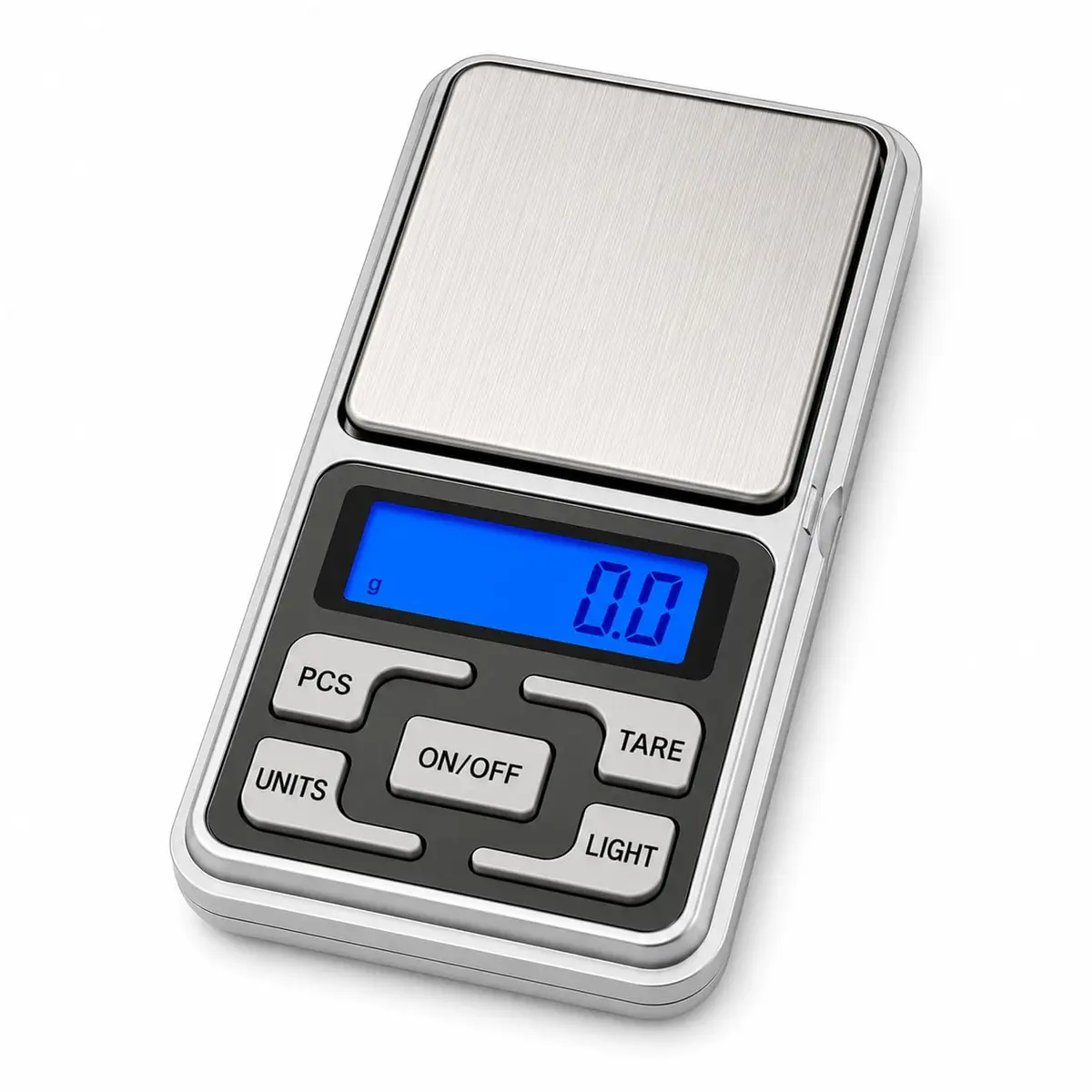 Mini Balança Digital Portátil | Compacta até 500g | Alta Precisão para Joias, Ouro, Temperos, Café, Farmácia e Uso Profissional - 1