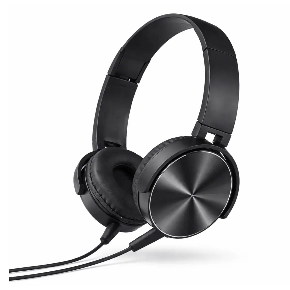 Fone de Ouvido com Microfone P3 3,5mm | Leve e Confortável, Haste Giratória, Controle no Cabo, Som HD, Ideal para Estudo, Trabalho e Chamadas - 1