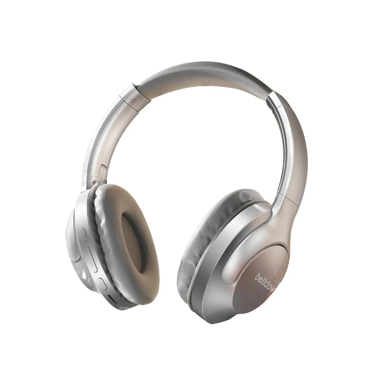 Bettdow Fone de Ouvido Bluetooth Over-Ear, Sem Fio, Até 10 Horas de Bateria, Headphone Fone Corrida Academia Com Cancelamento de Ruído, Headset com Microfone