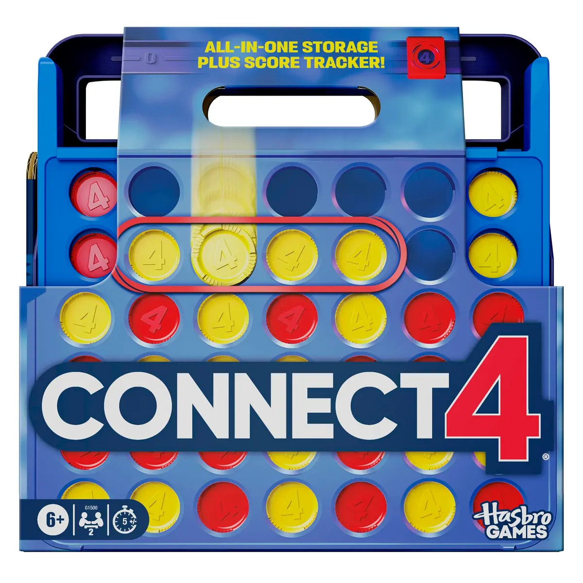 Oficial Hasbro Games Connect 4 Jogo (2025)