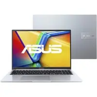 Notebook Asus Vivobook Go 15 512GB SSD 8GB de RAM 15,60" Intel Core I3, KeepOS, Full HD LED Prata
