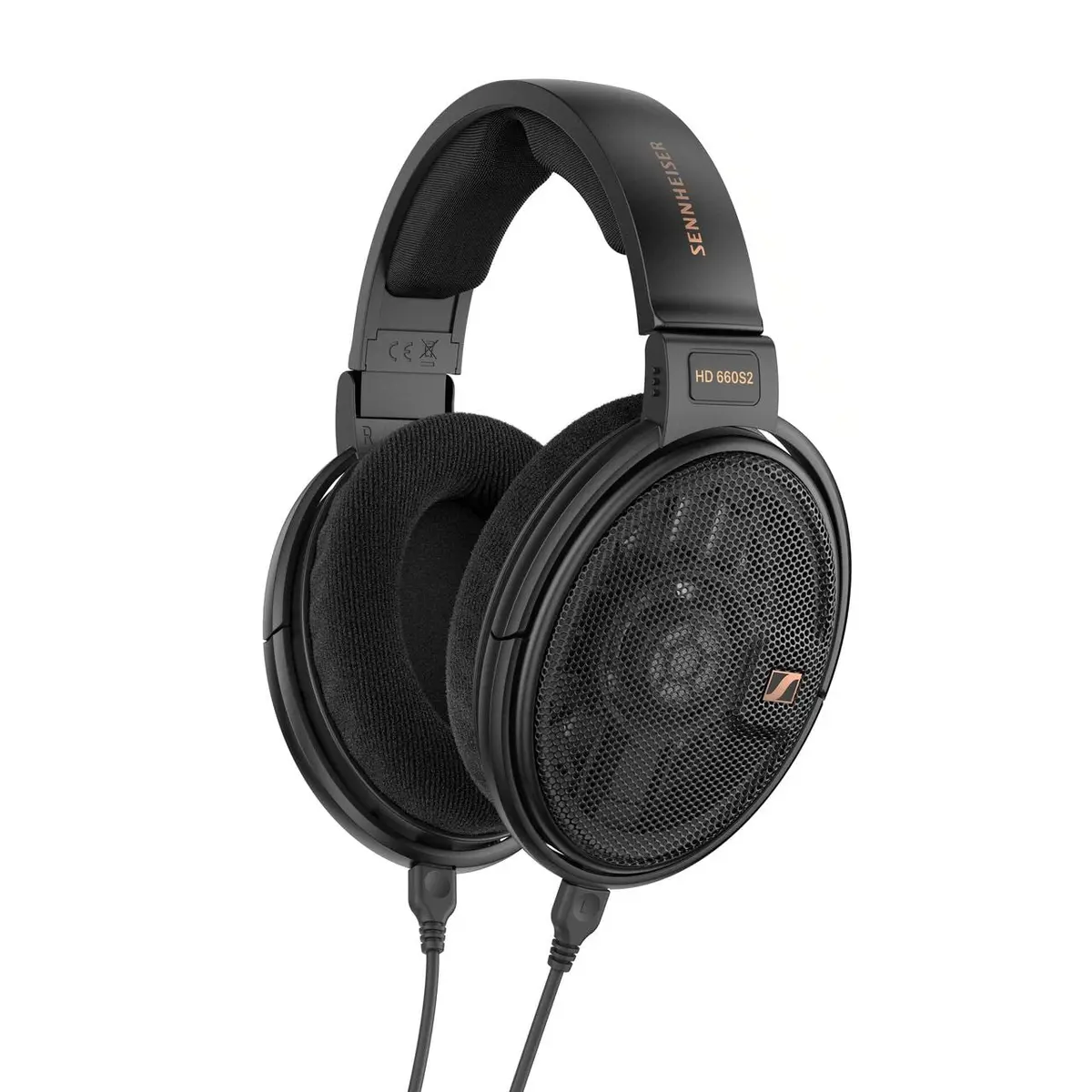 Sennheiser HD 660S2 Fones de Ouvido Estéreo Audiófilos com Fio, com Subgrave Profundo, Surround Otimizado, Fluxo de Ar do Transdutor, Sistema de Ímã Ventilado e Bobina de Voz – Preto