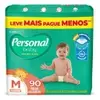 Fralda Protect & Sec 90 Unidades Tamanho Médio Personal Baby - 1