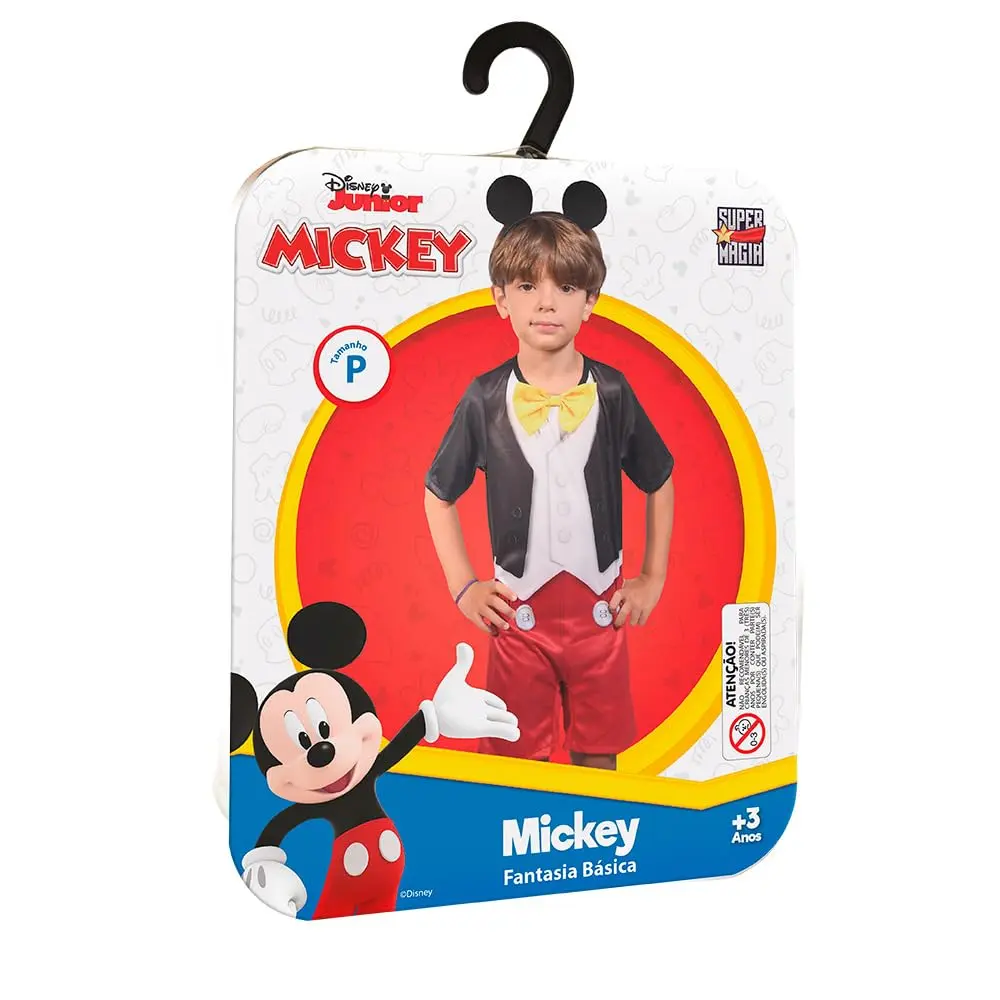 Novabrink - Super Magia Fantasia Mickey Basica TAM M