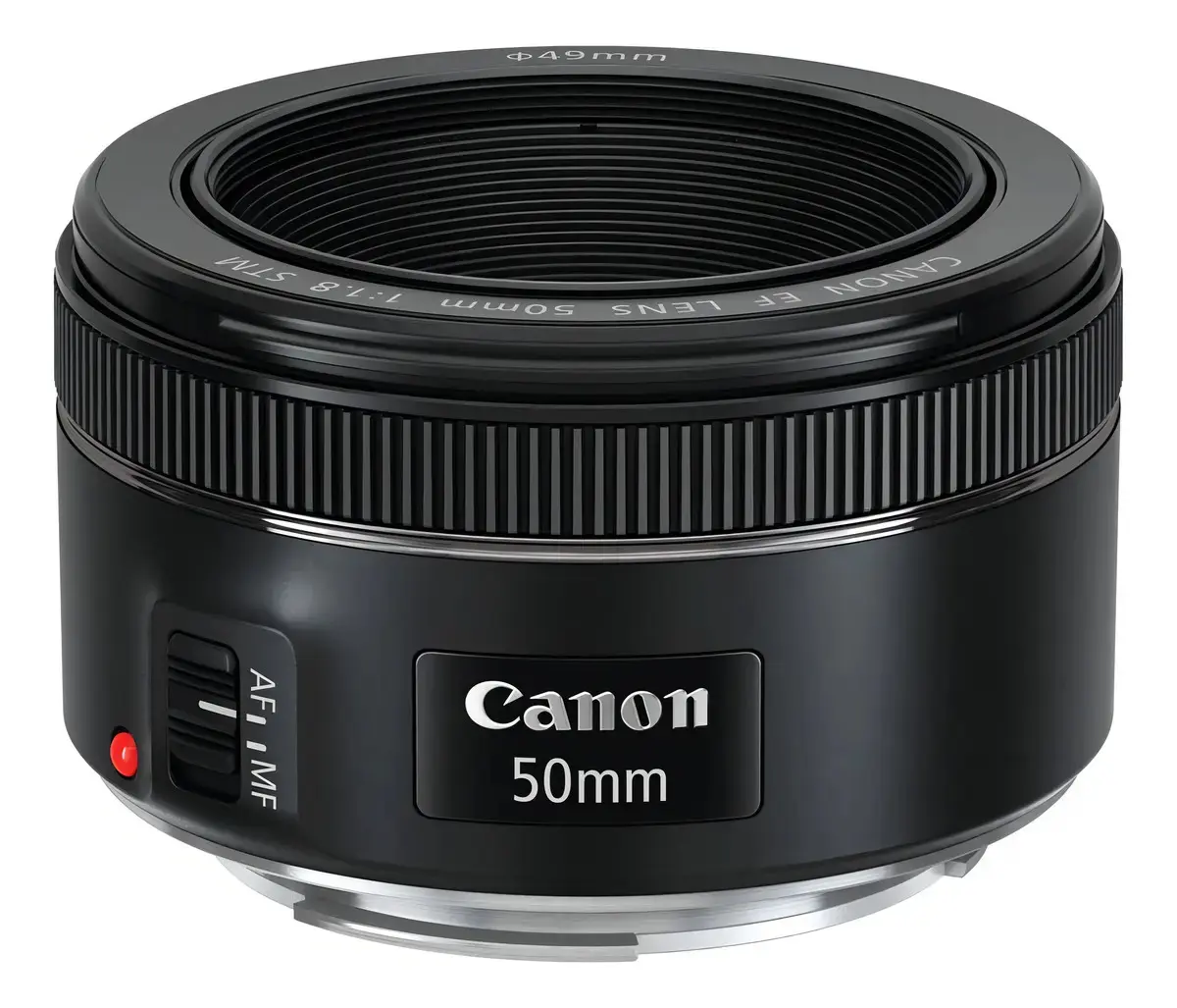 Lente Canon EF 50mm f/1.8 STM Para Câmeras DSLR