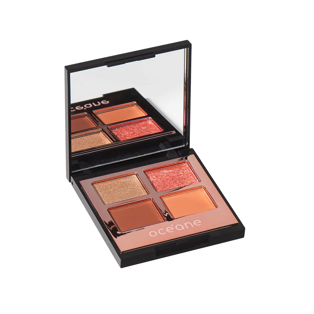 Océane Paleta de Sombras – 4 Eyeshadow Palette Power Glow Océane Edition 4,5g