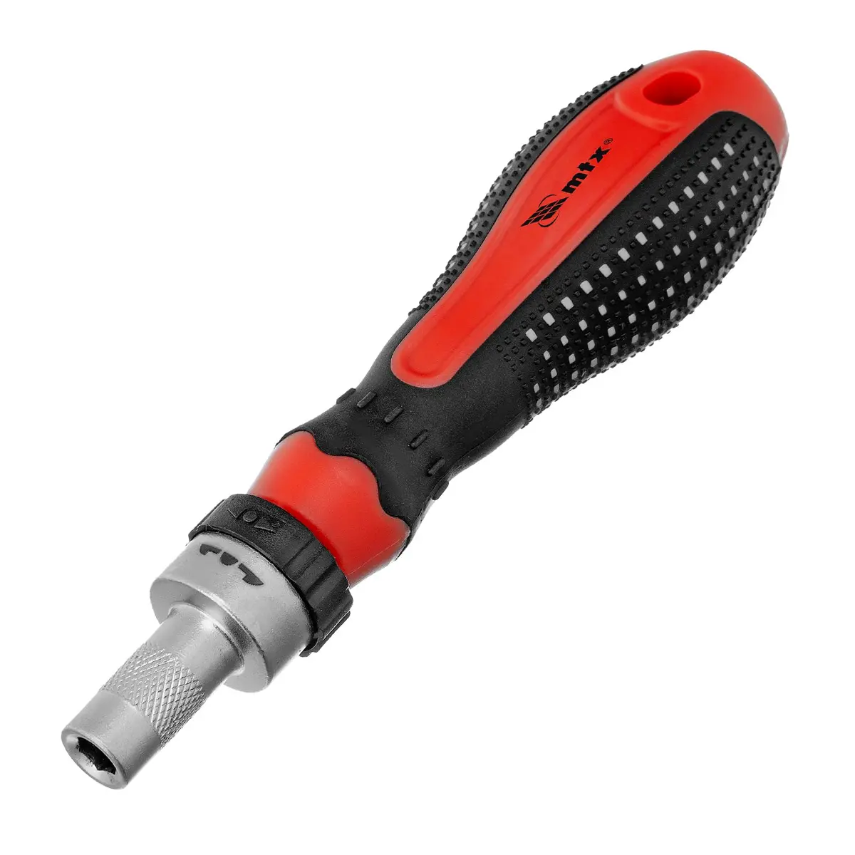 Mtx Jogo De Bits E Soquetes Crv 1/4 Com Cabo Anatomico 16 Peças - 1