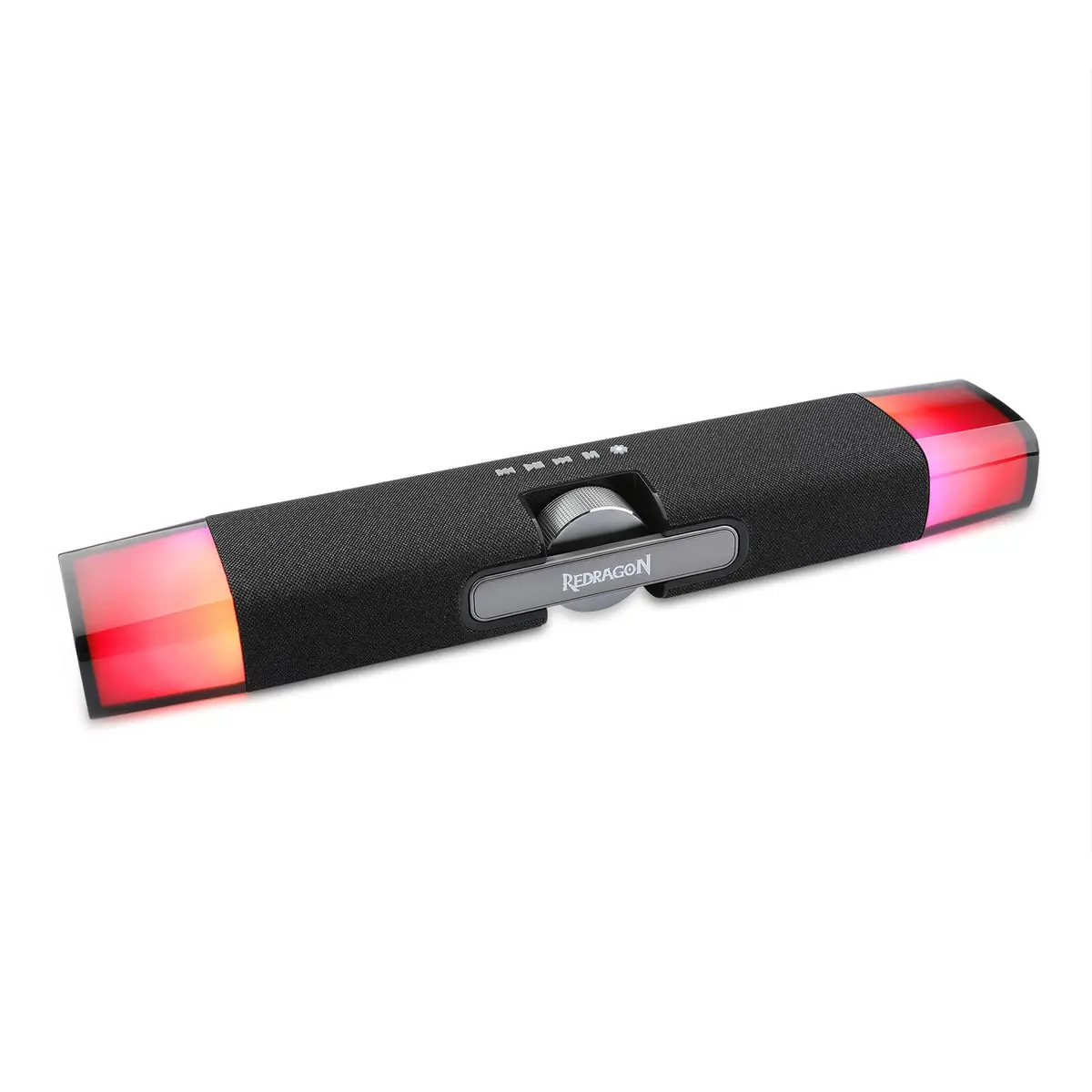 Soundbar Gamer para PC Redragon Dora Stereo RGB USB-C Bluetooth Roda de Volume Preto GS512