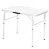 Mesa Dobrável Alumínio 60x45cm com Tampão MDF - 1