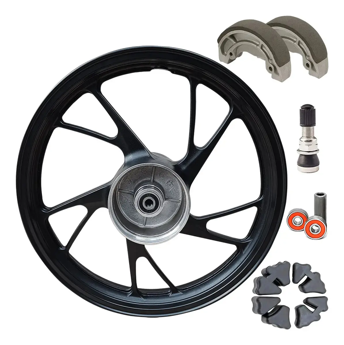 Roda Traseira Liga Leve Pe De Galinha Cg Titan Fan 150 160 - 1